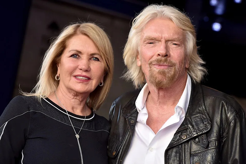Axelle/Bauer-Griffin/FilmMagic Richard Branson and Joan Templeman attend the ceremony honoring Sir Richard Branson with star on the Hollywood Walk of Fame on Oct. 16, 2018, in Hollywood, Calif.