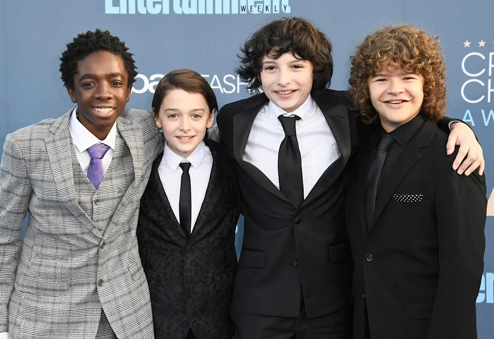 <p>7. To find their four main kids, the Duffer brothers had the young actors audition with scenes from <em>Stand By Me</em>. </p>