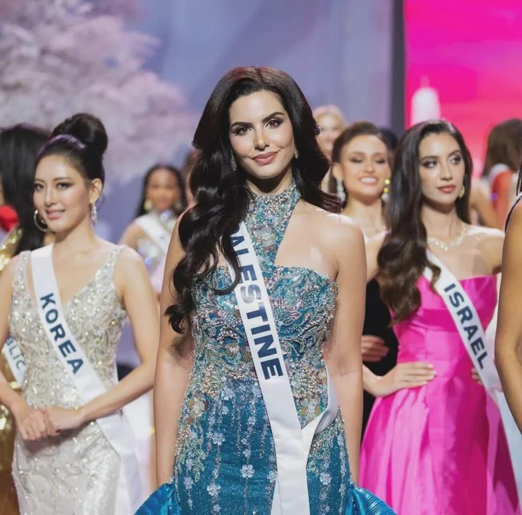 Nadeen Ayoub (Miss Universe Palestine) in Thailand for Miss Universe pageant