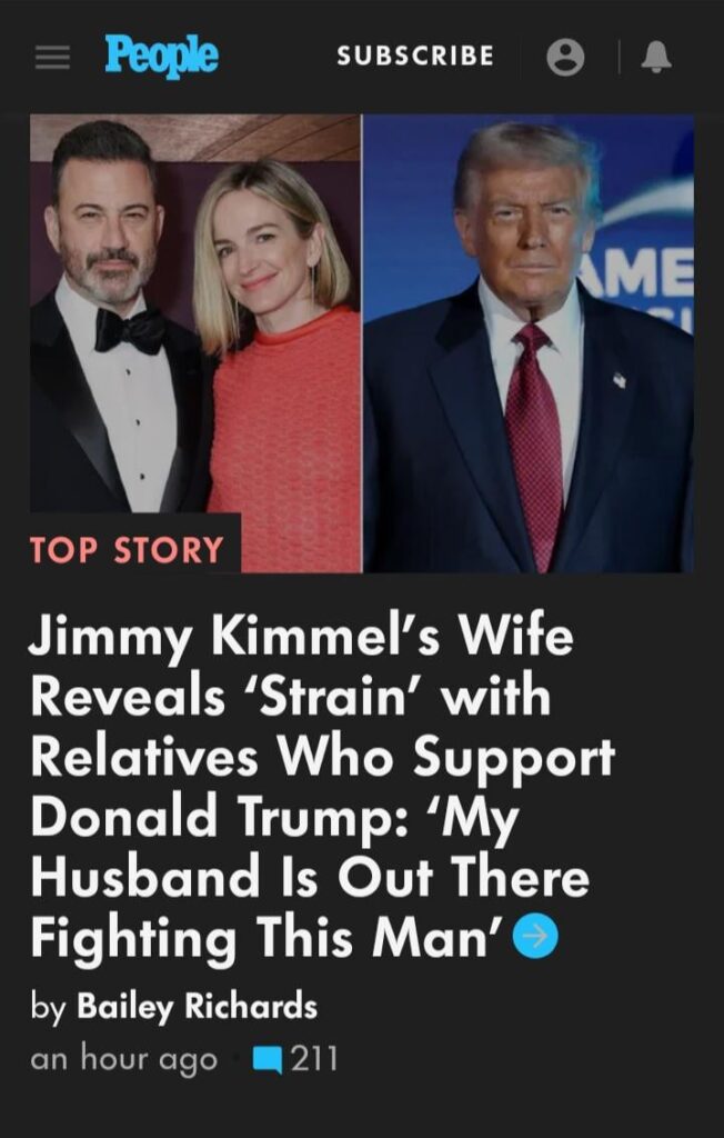 "Them voting for Trump is them not voting for my husband and me and our family."