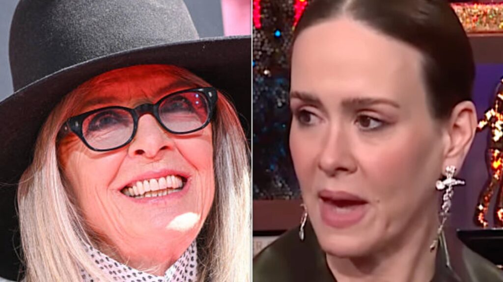 Sarah Paulson Shares Diane Keaton's Awesome Restaurant Habit - HuffPost