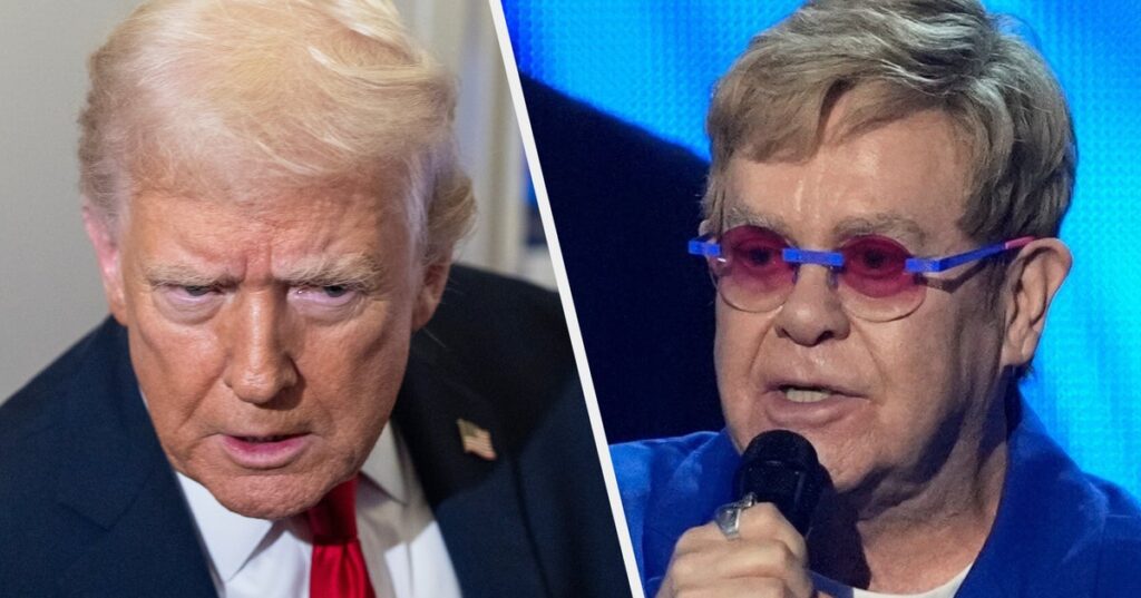 Elton John Raises Eyebrows With Latest Donald Trump Comments Elton John Raises Eyebrows With Latest Donald Trump Comments