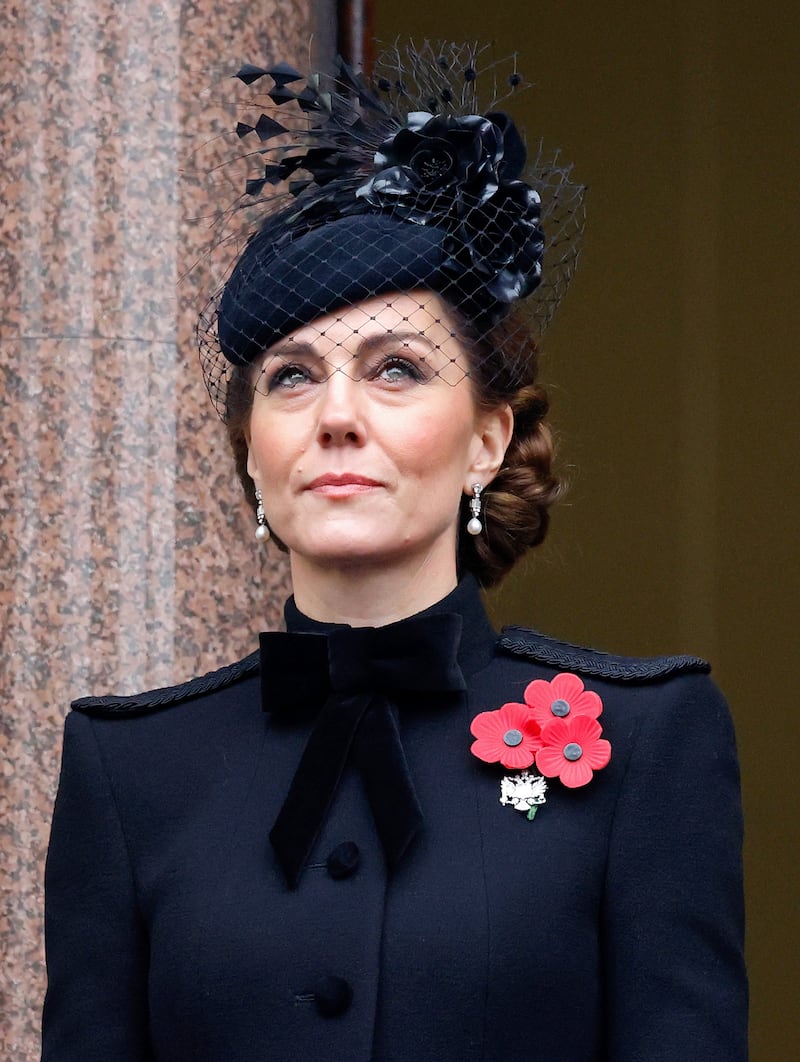 Kate Middleton at the National Service of Remembrance on November 10, 2024.