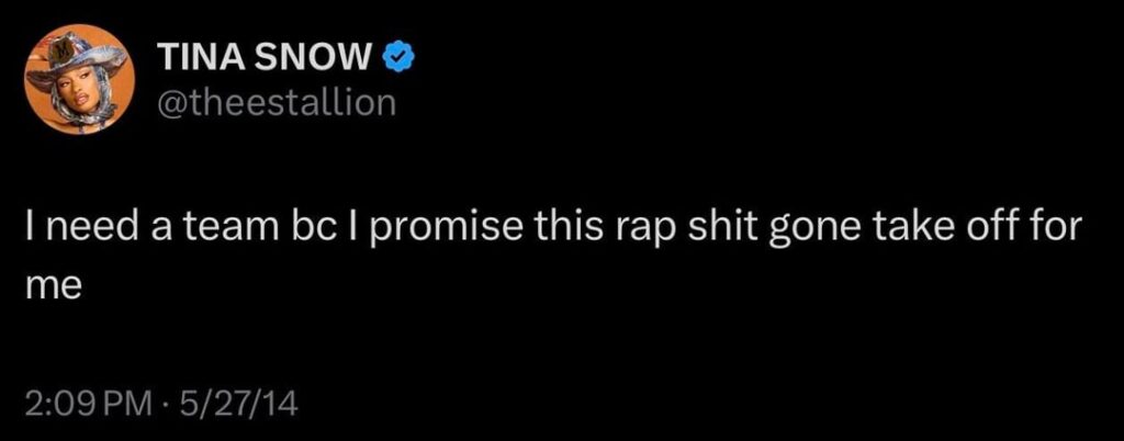 Megan Thee Stallion's old tweets
