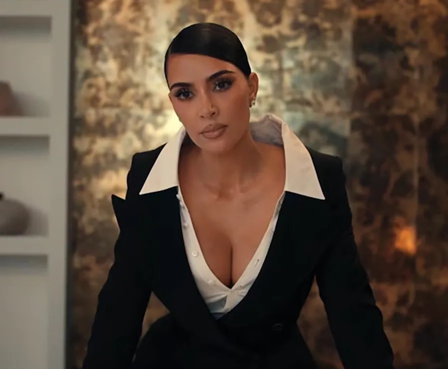 Kim Kardashian as Allura Grant in “All’s Fair.” Hulu