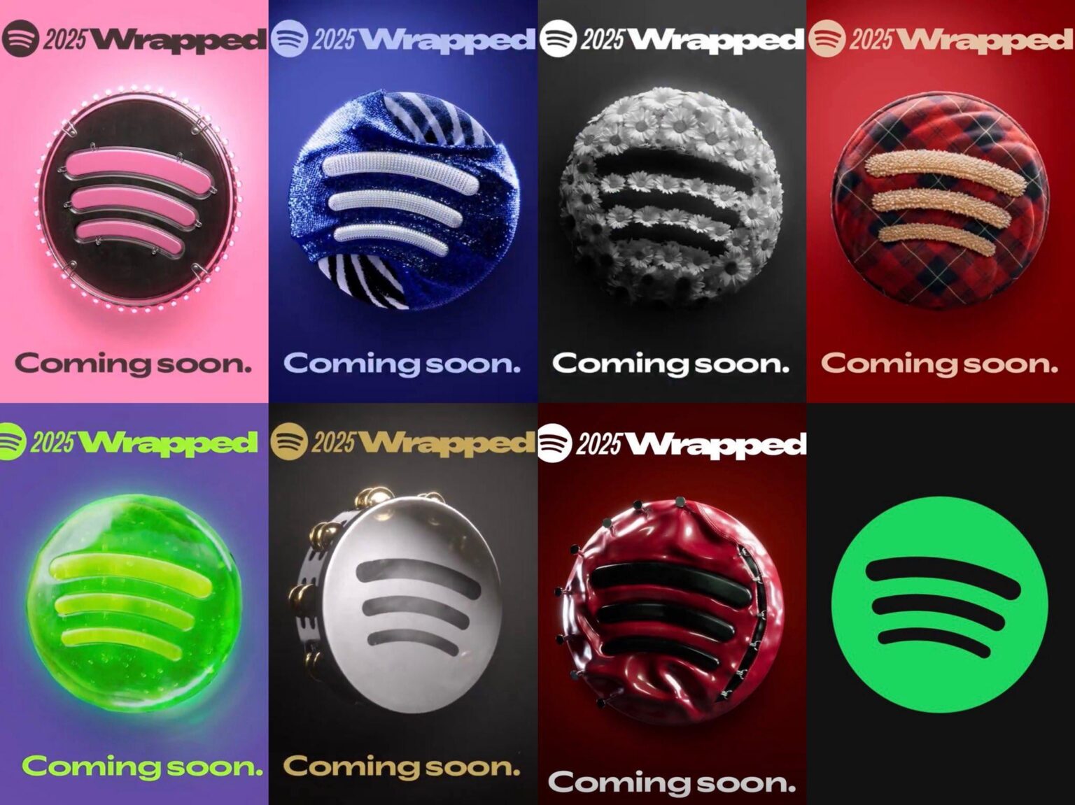 Spotify teases Spotify Wrapped 2025 with artist logos