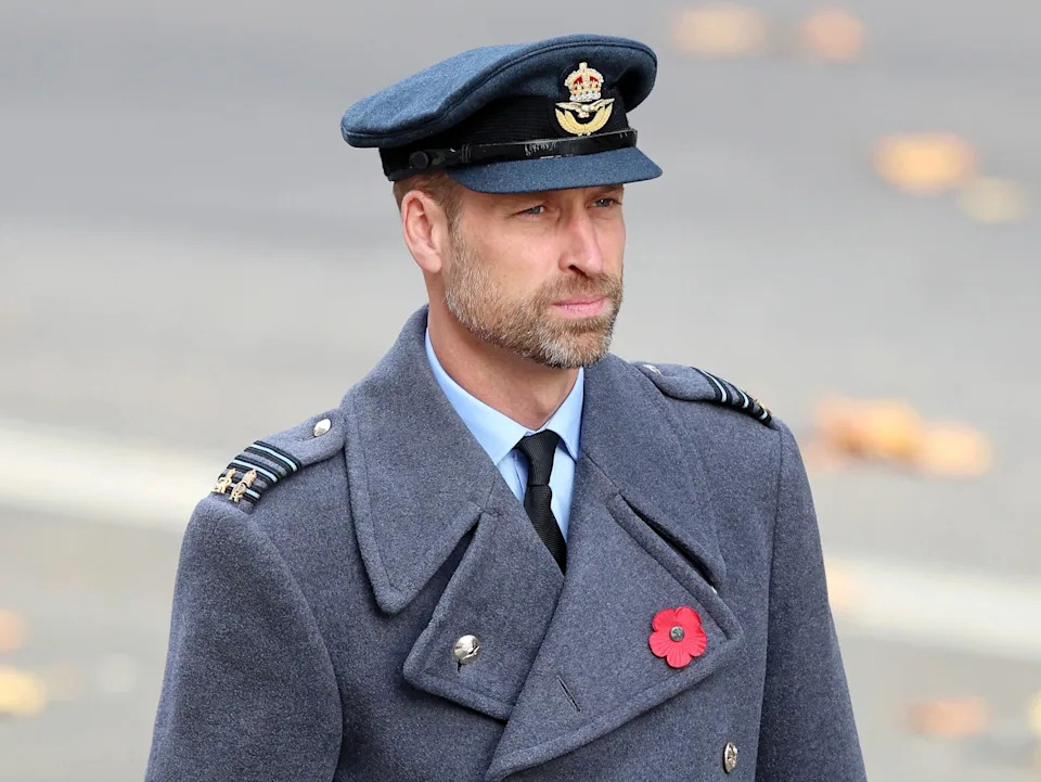 Chris Jackson/Reuters - PHOTO: Prince William during the 2025 National Service Of Remembrance at The Cenotaph on November 09, 2025 in London, England.