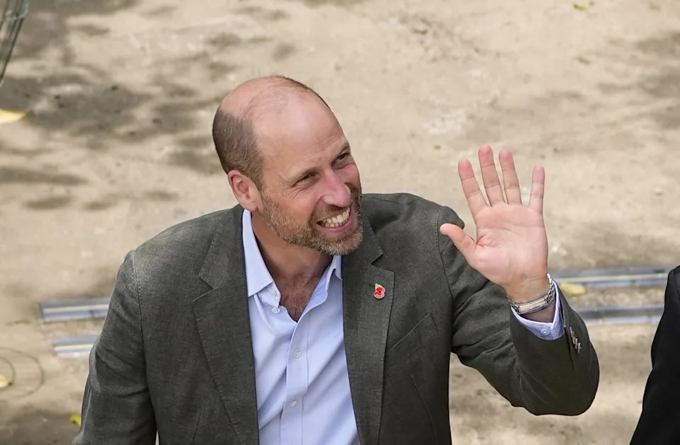William kicked off his stay in Rio de Janeiro with a welcome ceremony on Sugarloaf Mountain