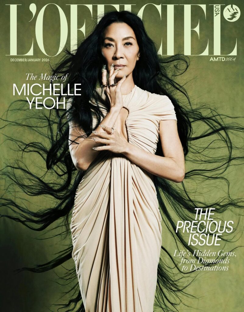 Michelle Yeoh for  L’OFFICIEL