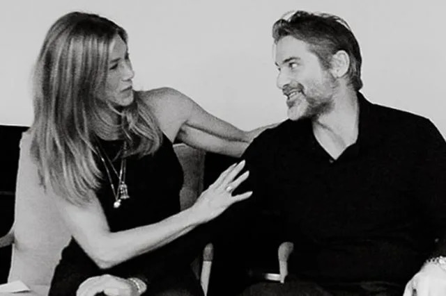 Jim Curtis/Instagram Jennifer Aniston (left) and Jim Curtis (right).