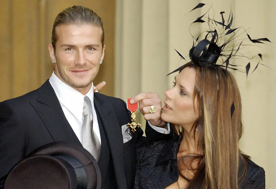 England football captain David Beckham s