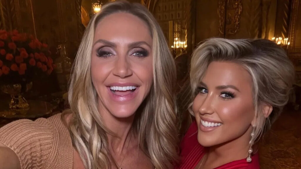 Savannah Chrisley Parties with Lara Trump in Body Skimming Fiery Red Gown at Mar-a-Lago Yahoo entertainment home