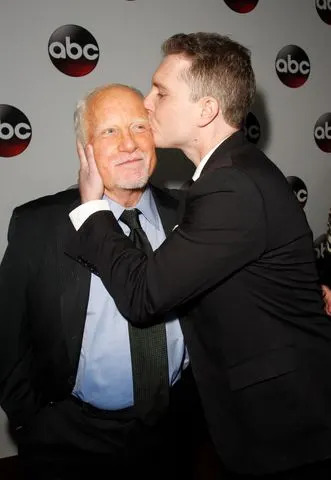 Lou Rocco/Disney General Entertainment Content via Getty Richard Dreyfuss and Ben Dreyfuss on Jan. 27, 2016