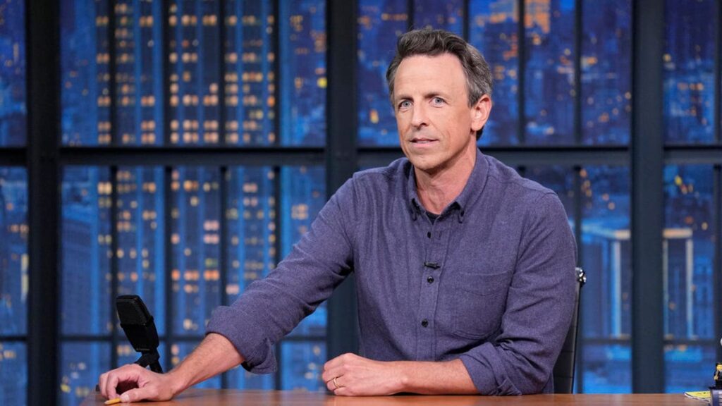 Donald Trump says it's 'illegal' for Seth Meyers to mock him