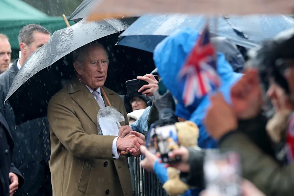 Getty King Charles greeting well-wishers on November 14, 2025