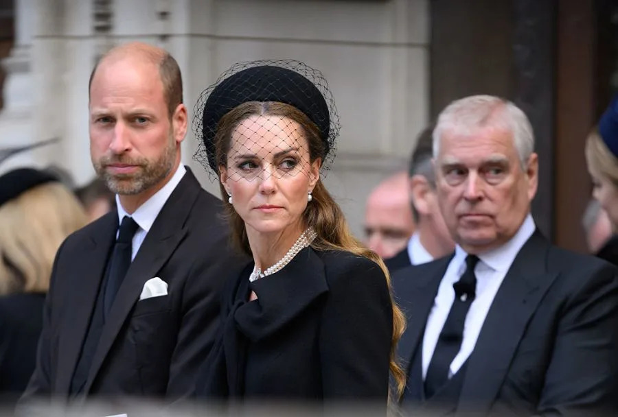 Prince William, Kate Middleton, Prince Andrew
