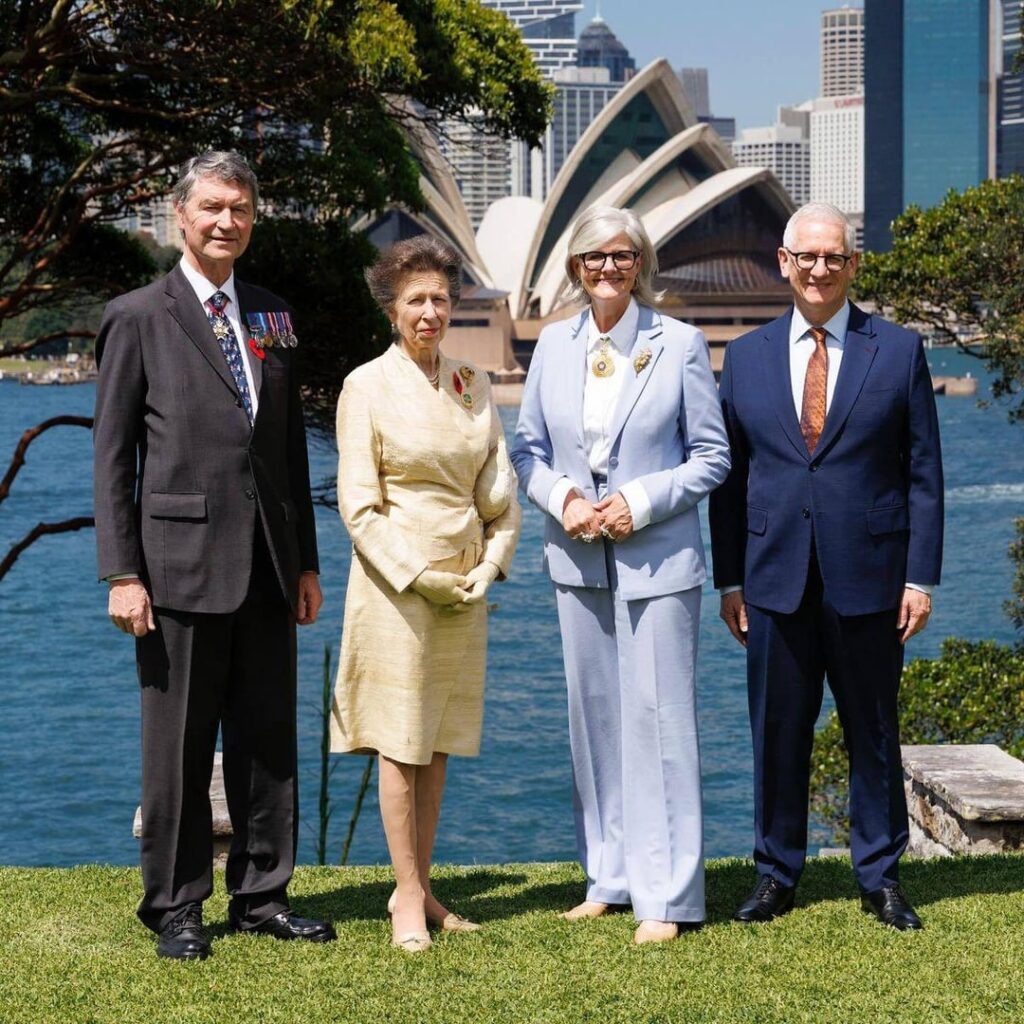 Princess Anne is in Australia! 🇦🇺