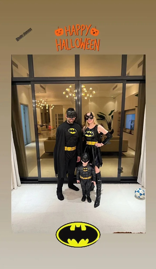 Lindsay Lohan, Bader Shammas, Luai, Halloween 2025, Instagram Story
