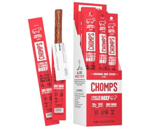 Chomps Original Beef Jerky Snack Sticks