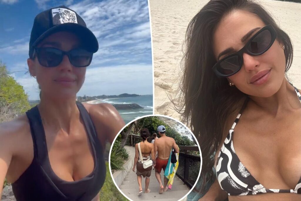 Jessica Alba stuns in patterned bikini while reminiscing about her time in 'beautiful' Australia