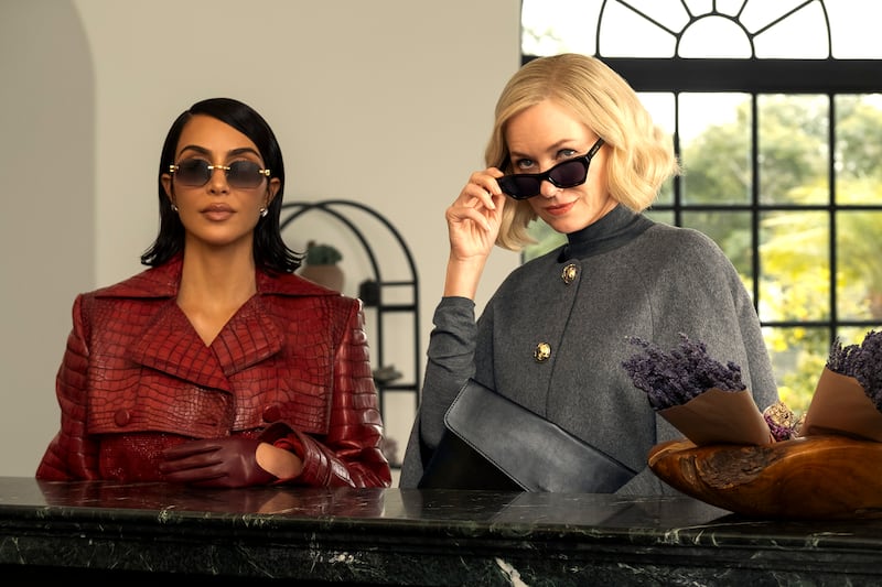 Kim Kardashian and Naomi Watts in All's Fair.