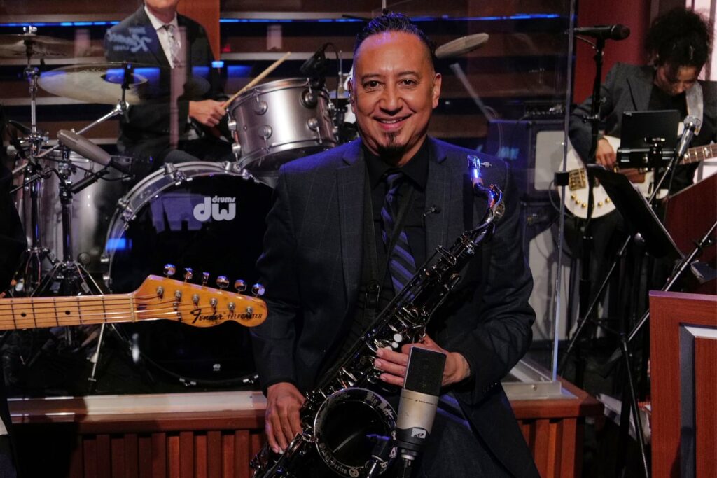 Cleto Escobedo III, Jimmy Kimmel’s bandleader and childhood friend, dies This image released by Disney shows Cleto Escobedo on the set of "Jimmy Kimmel Live!" in March 2025.