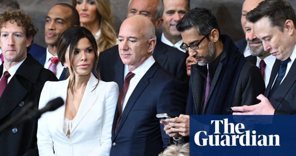Top 10 US billionaires’ collective wealth grew by $698bn in past year.