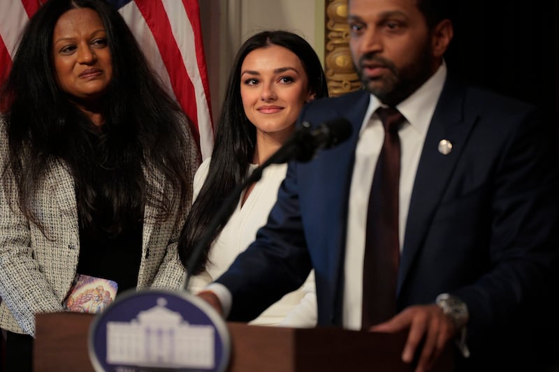 Alexis Wilkins was at Kash Patel's side when he was sworn in as FBI director. Soon afterwards, she moved to pursue her singing career in Nashville.