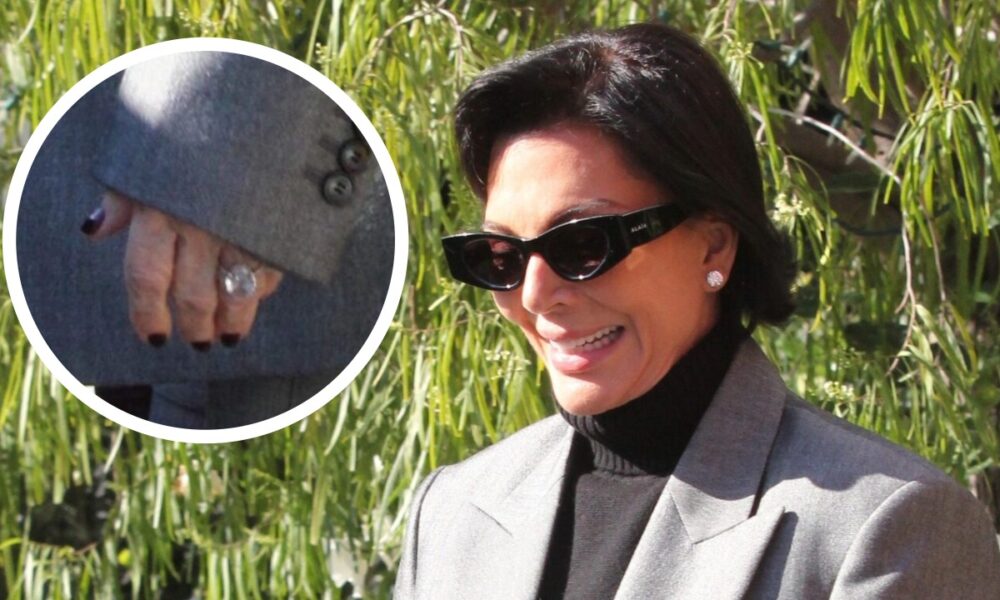 Kris Jenner Steps Out Wearing Massive Ring Amid Reports Her Birthday Party Would Double As a Wedding – Globe Magazine Kris Jenner Steps Out Wearing Massive Ring Amid Reports Her Birthday Party Would Double As a Wedding – Globe Magazine