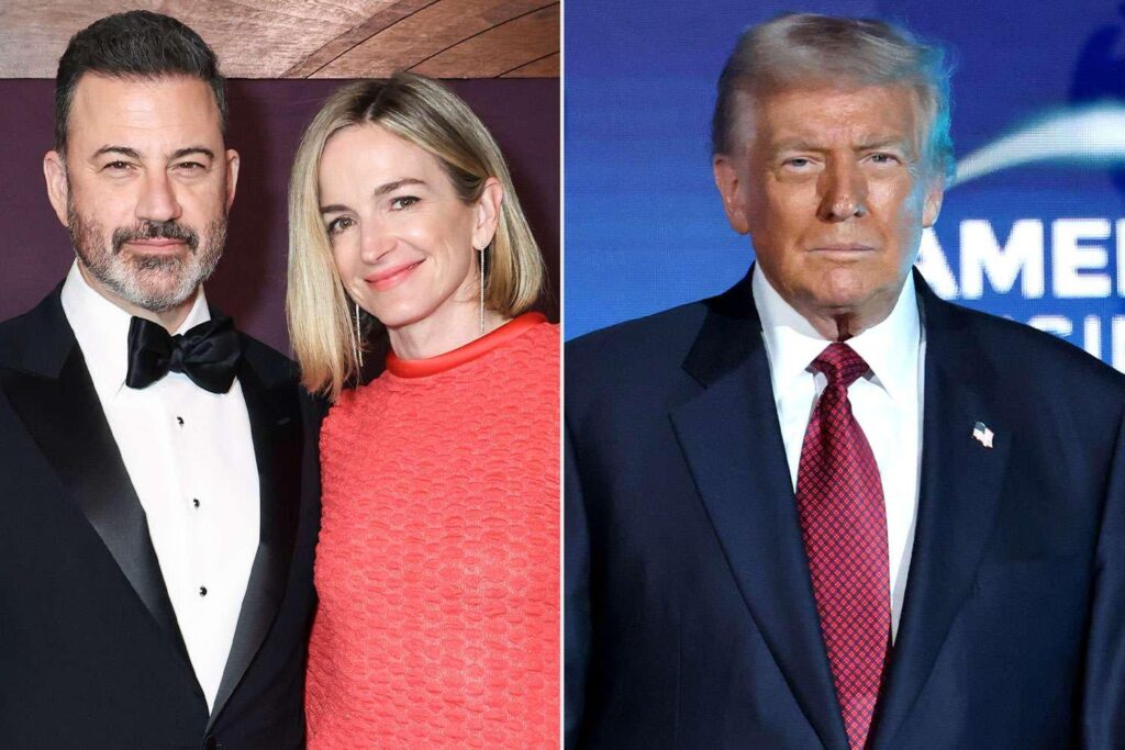 Jimmy Kimmel’s Wife Reveals A ‘Strain’ with Her Donald Trump-Supporting Family