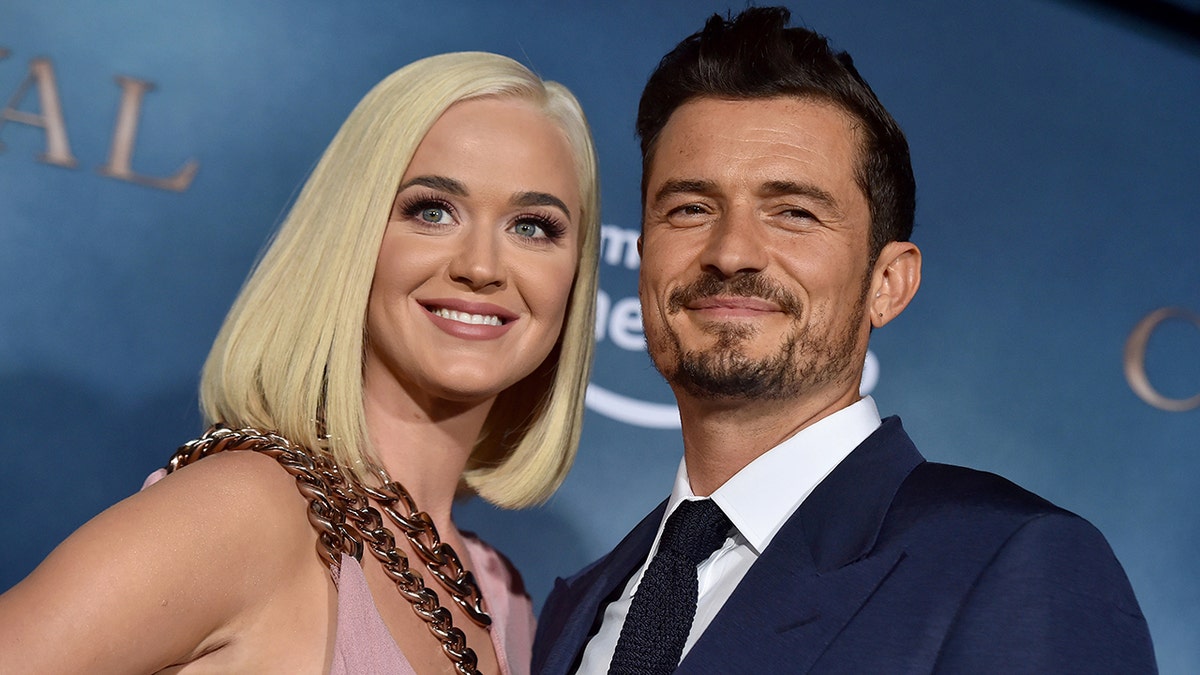 Orlando Bloom, Katy Perry red carpet.