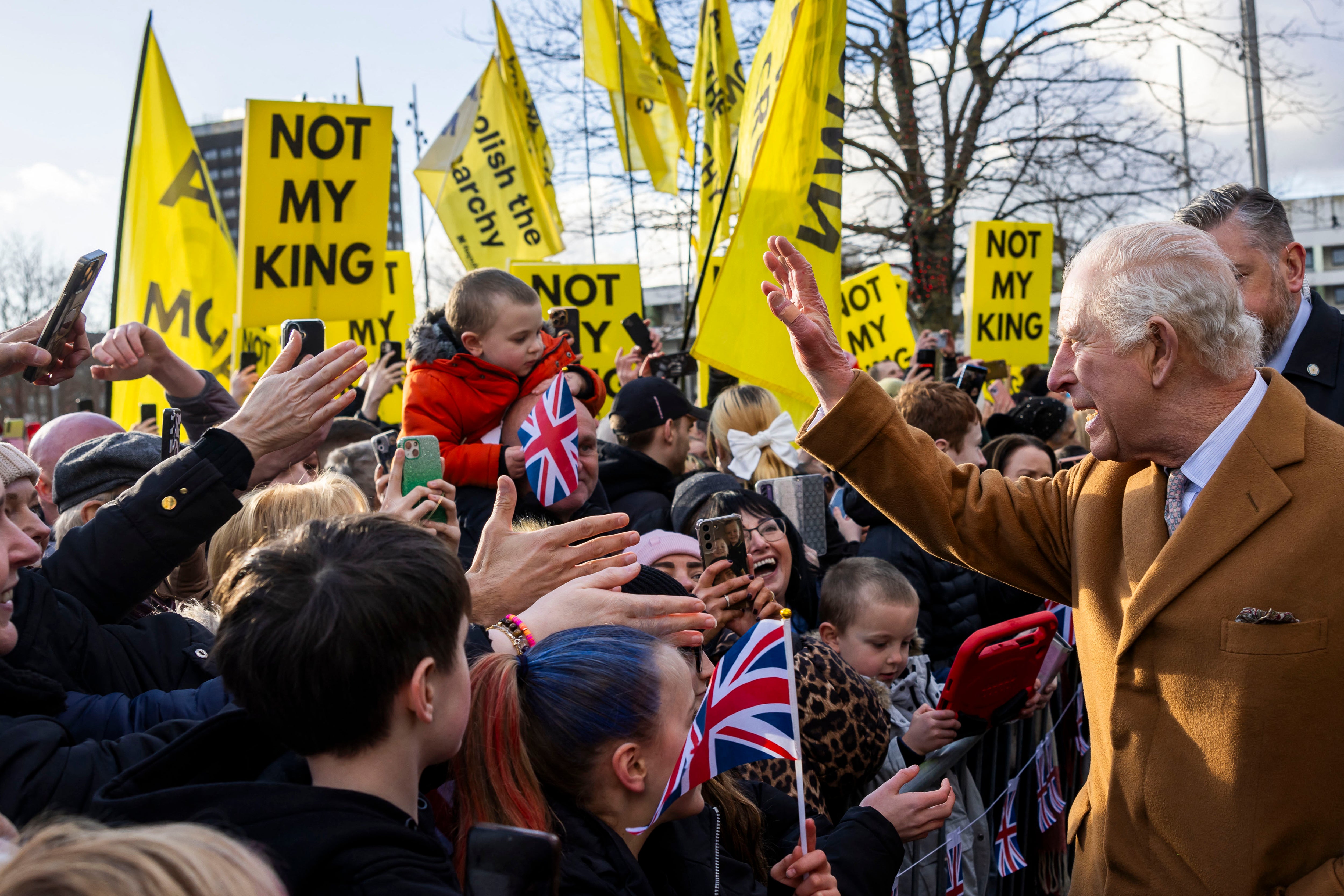 The anti-monarchy feeling is rising here and abroad