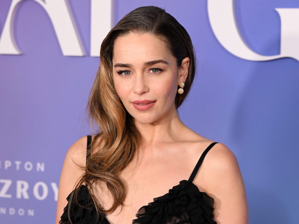 Emilia Clarke Freed the Nipple in Black Gown for Red Carpet Outing Emilia Clarke Freed the Nipple in Black Gown for Red Carpet Outing