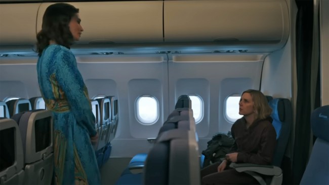 Karolina Wydra and Rhea Seehorn in 'Pluribus'