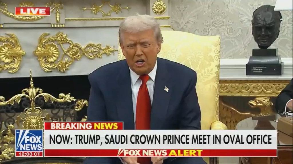 Trump attacks ABC’s Mary Bruce for asking a question about Epstein: “You’re a terrible person and terrible reporter. I have nothing to do with Jeffrey Epstein. I threw him out of my club many years ago because I thought he was a sick pervert.”