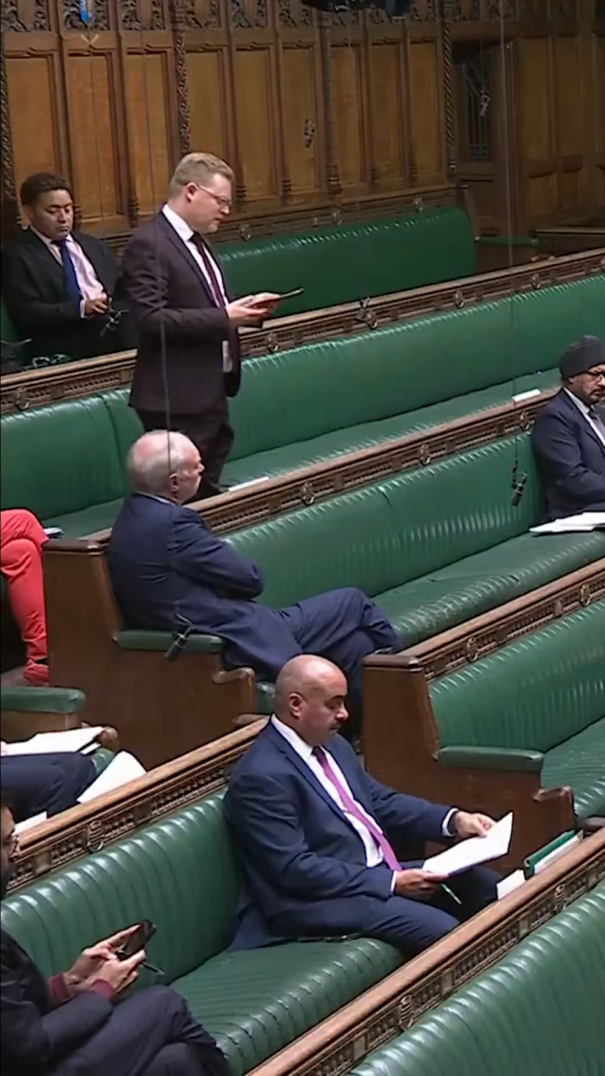 'It took me a long time to admit, even to myself' - British Labour MP Josh Newbury tells colleagues he was raped as he calls for end to stigma around victims