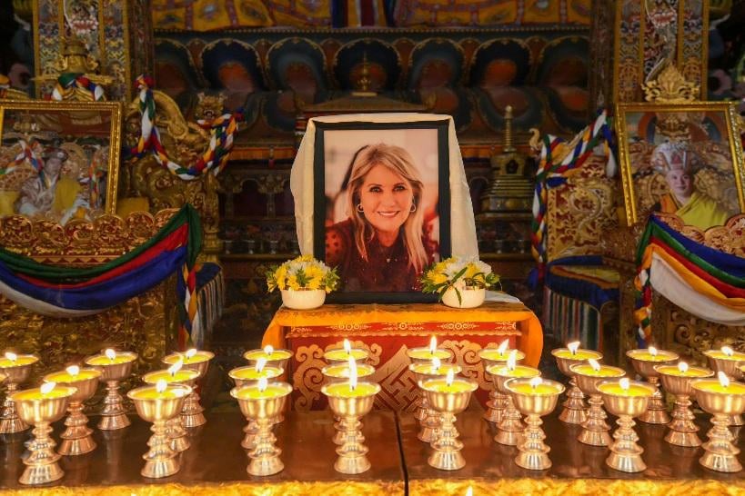 Branson Moved to Tears as King of Bhutan Honours Late Wife Joan in Sacred Monastery Ritual