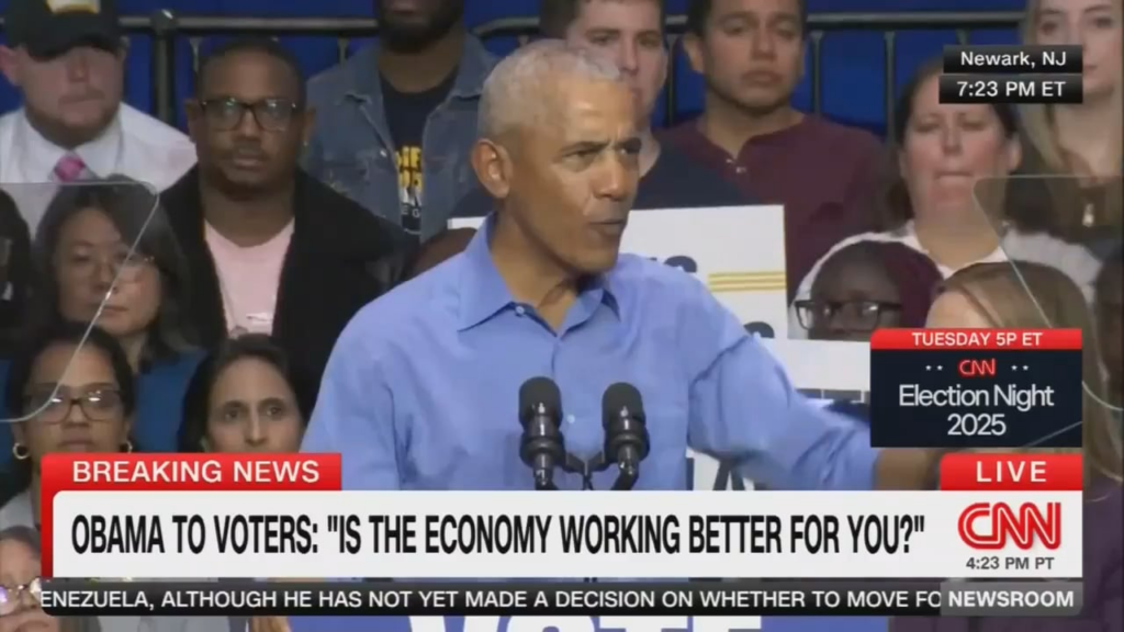 Obama called out the Trump pooping citizens video in front of people “Because all of that is a distraction from the fact that your situation, your life has not gotten better. They do it so you won't notice"