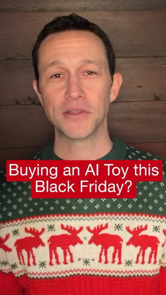 Joseph Gordon-Levitt warns parents about buying their children AI toys