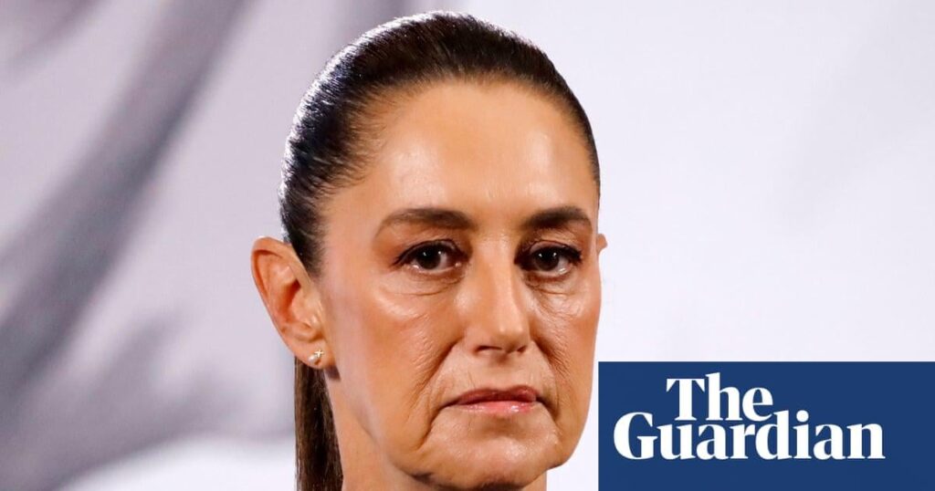 Man gropes Mexico president Claudia Sheinbaum as she speaks with citizens on the streets
