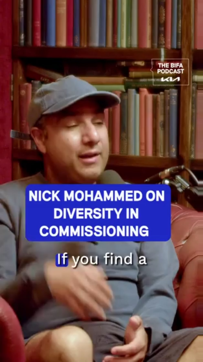 Nick Mohammed on diversity in commissioning