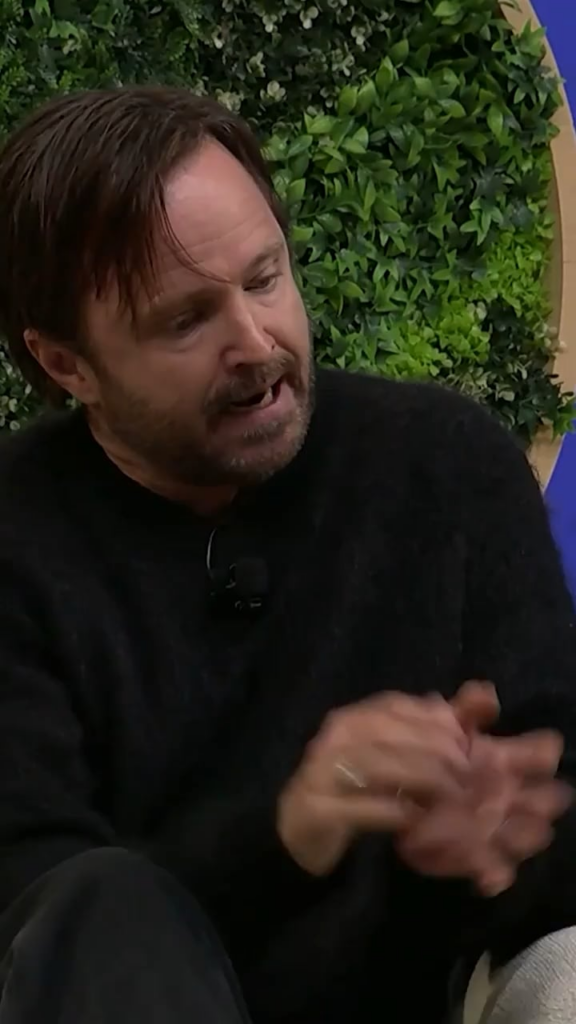 Aaron Paul talks about apologizing to his daughter after being on his phone: ‘I want to say I’m sorry for not being responsive to you’ and reflected that ‘you can choose whether the technology controls you, you should control the technology’