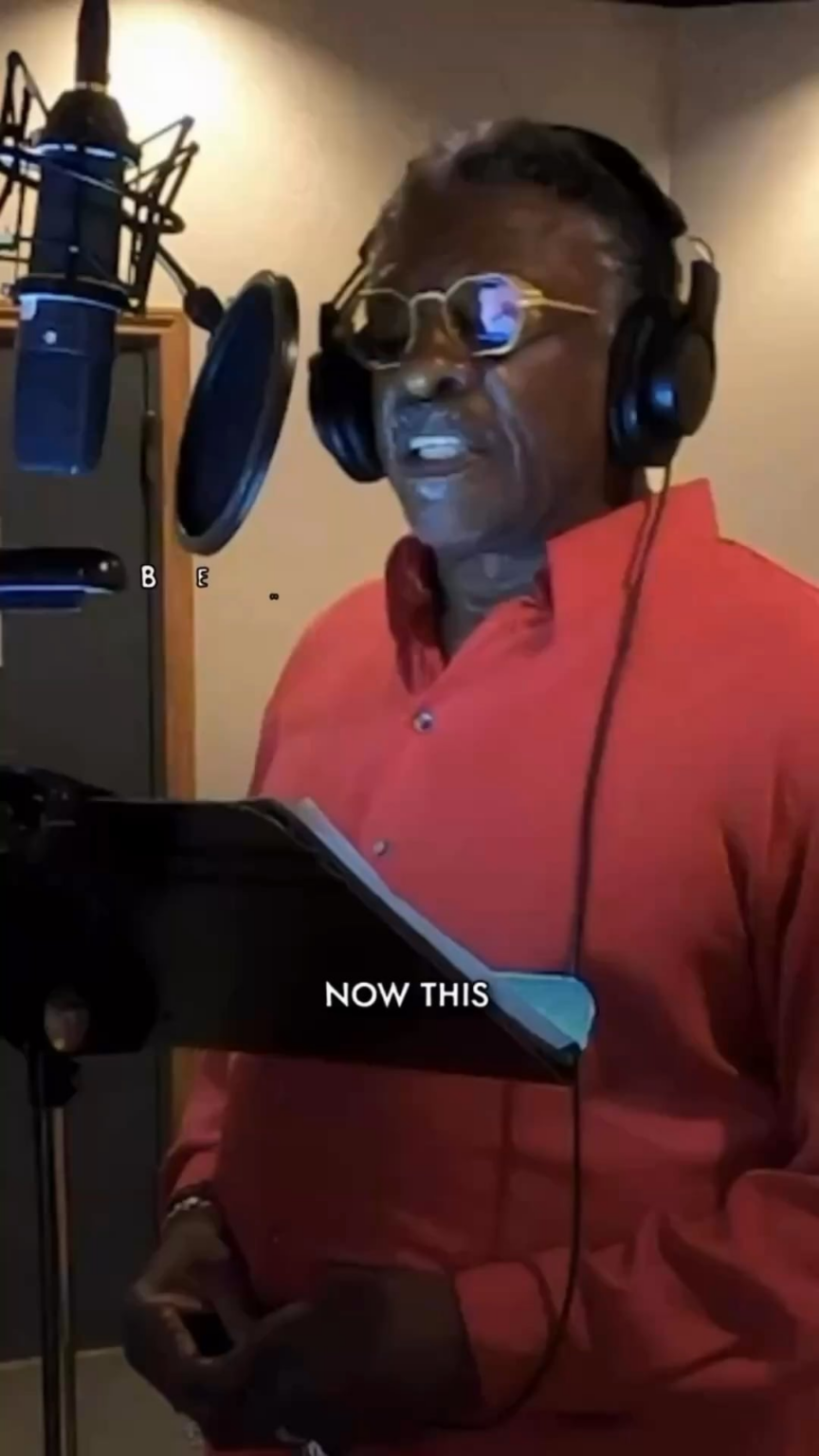 Booth Recordings of Keith David singing “Love in a Bottle” and Christian Borle singing “Vox Populi” from the show Hazbin Hotel