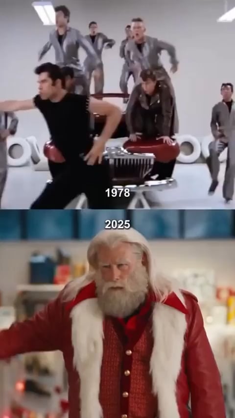 John Travolta recreates ‘Greased Lightnin’’ from Grease in a Capital One ad