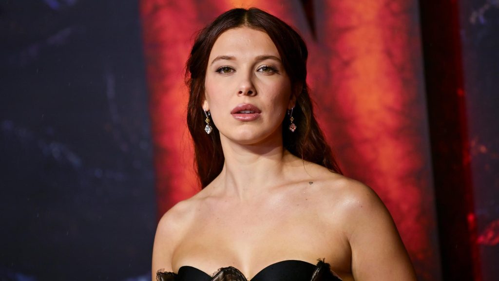 Millie Bobby Brown Snaps At 'Stranger Things' Red Carpet Photographer