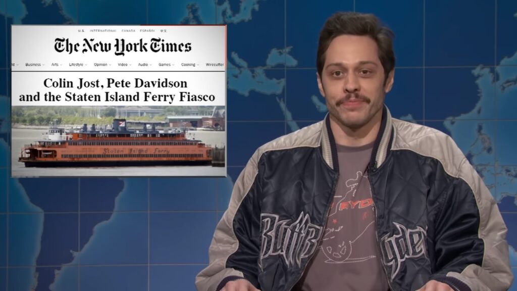 Pete Davidson Defends Saudi Gig, Blames “Losing Millions” on Ferry Pete Davidson Defends Saudi Gig, Blames "Losing Millions" on Ferry