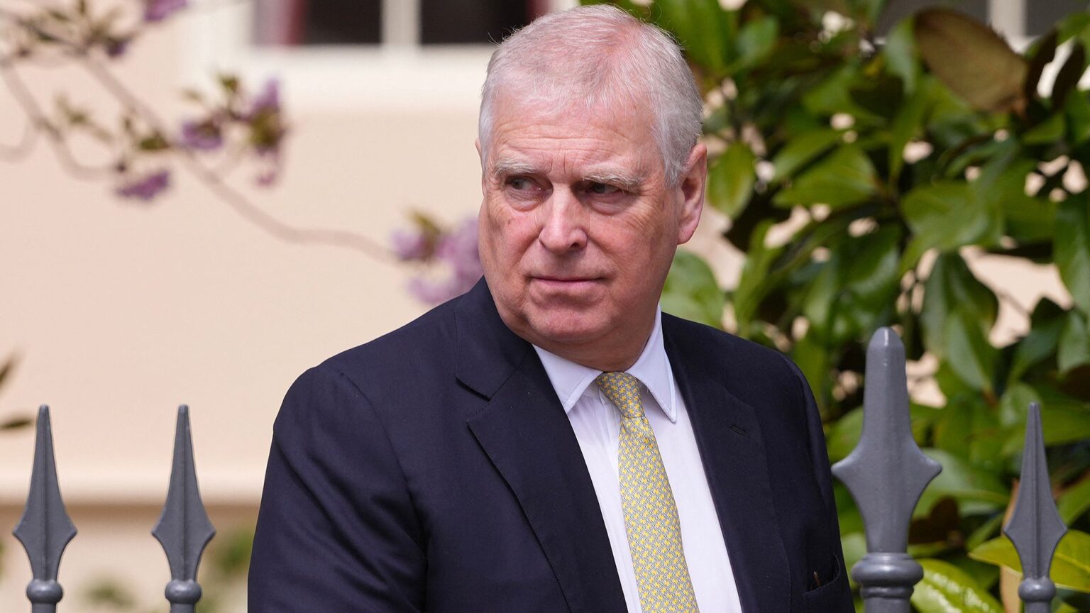 Britain's Prince Andrew, Duke of York leaves after attending the Easter Matins service at St George's Chapel at Windsor Castle, in Windsor on April 20, 2025. (Photo by Kirsty Wigglesworth / POOL / AFP) (Photo by KIRSTY WIGGLESWORTH/POOL/AFP via Getty Images)