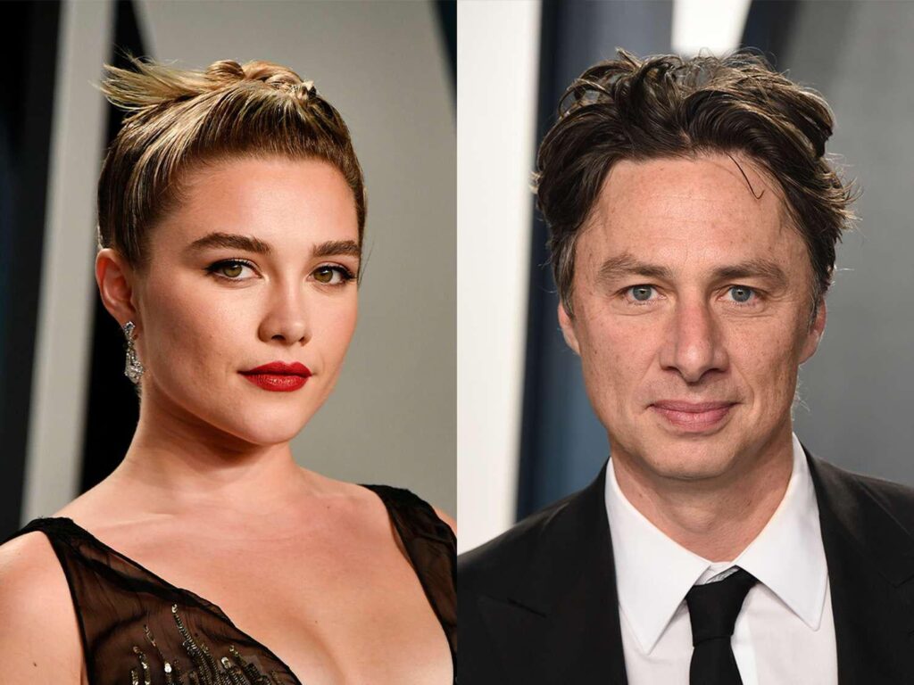Florence Pugh Says Online 'Abuse' Toward Ex Zach Braff Is Why She Doesn't Talk About Relationships Anymore