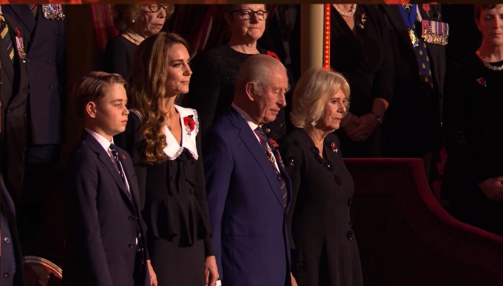 Prince George, Kate Middleton, King Charles, Queen Camilla