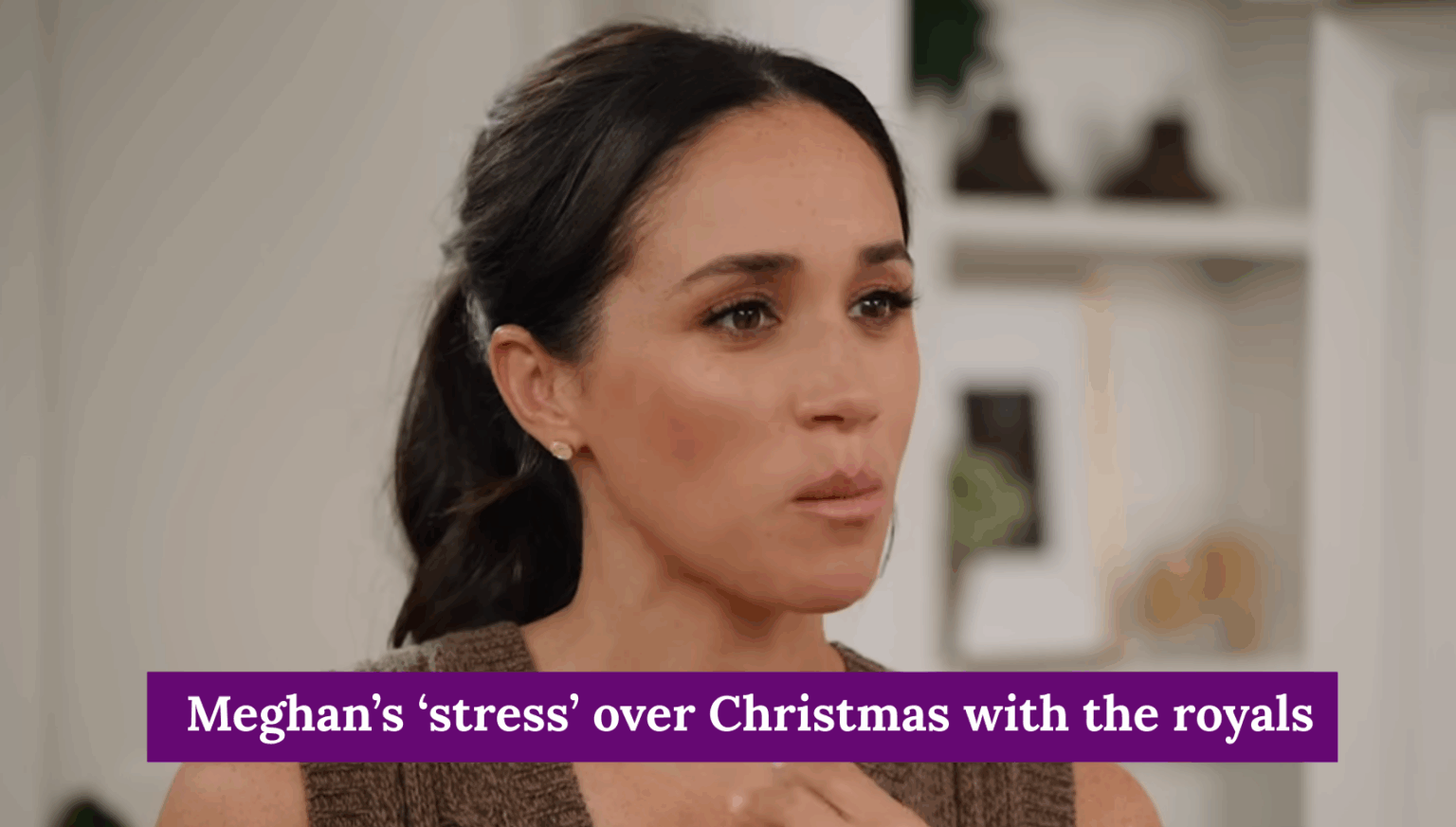 Meghan Markle’s ‘stress’ and ‘anxiety’ over Christmas with the royal family